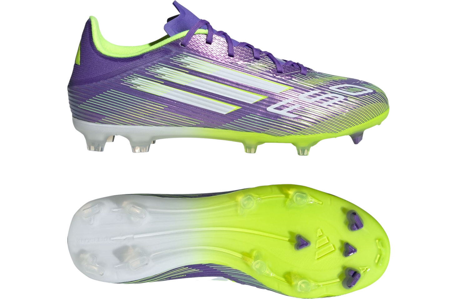 Adidas F50 League FG/MG Purple Rush / Cloud White