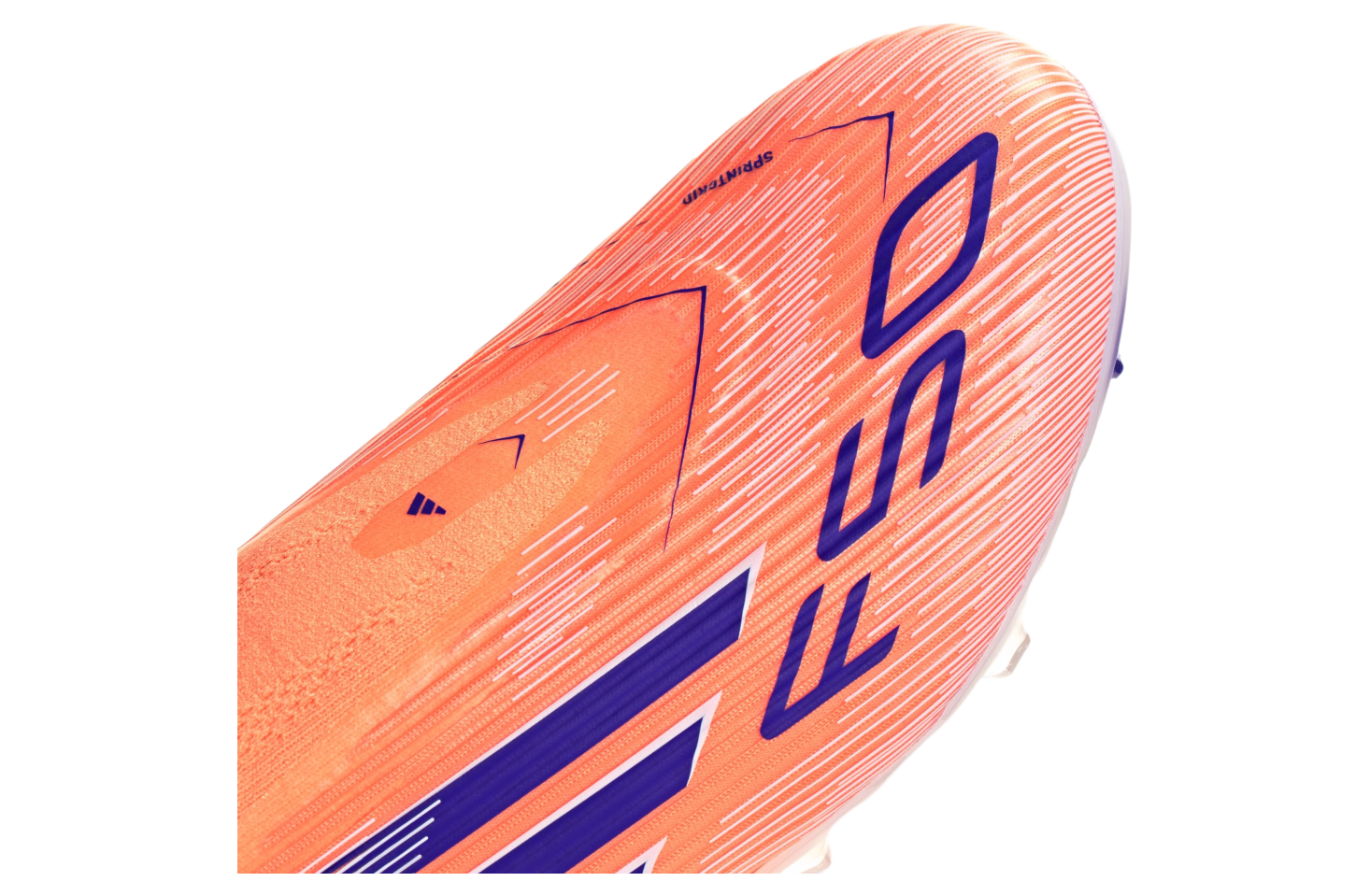 Adidas F50 League Laceless FG/MG Beam Orange / Lucid Blue