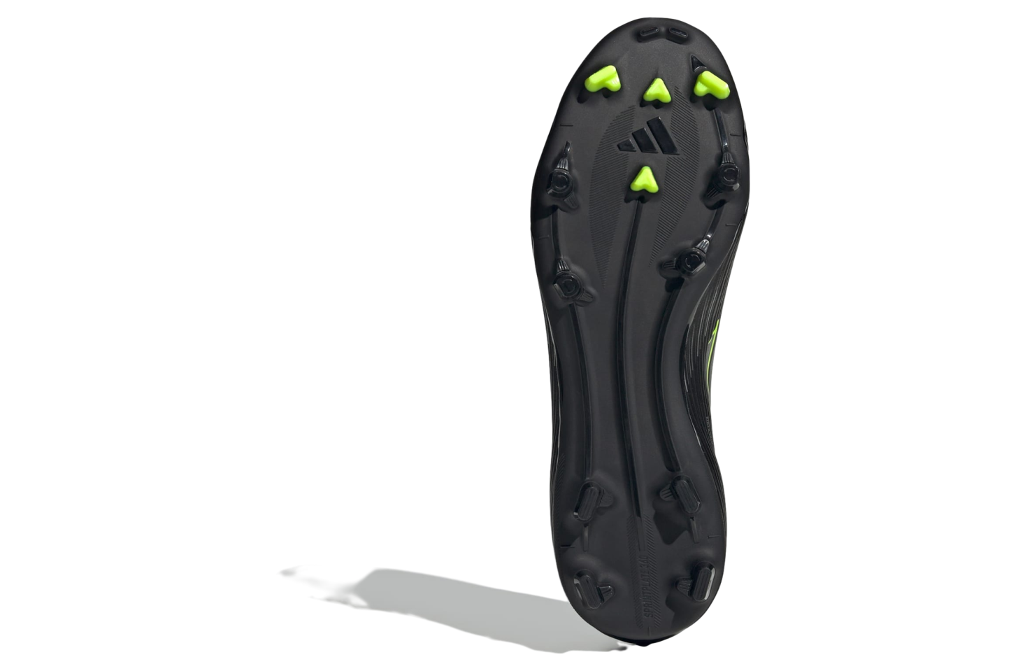 Adidas F50 League Laceless Fg/mg Core Black / Iron Metallic / Lucid Lemon
