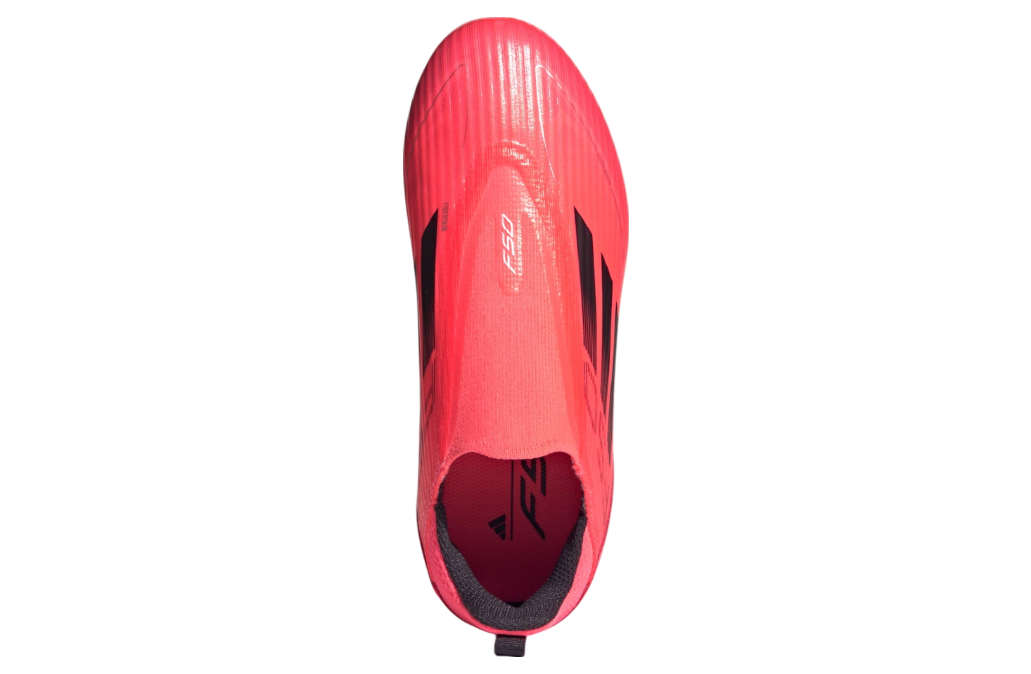 Adidas F50 League Laceless FG/MG GS Turbo / Aurora Black