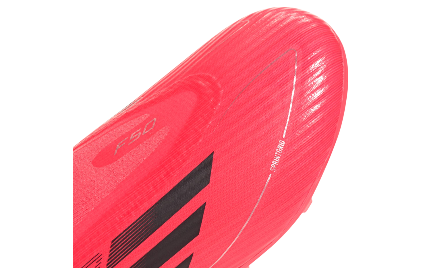 Adidas F50 League Laceless FG/MG GS Turbo / Aurora Black