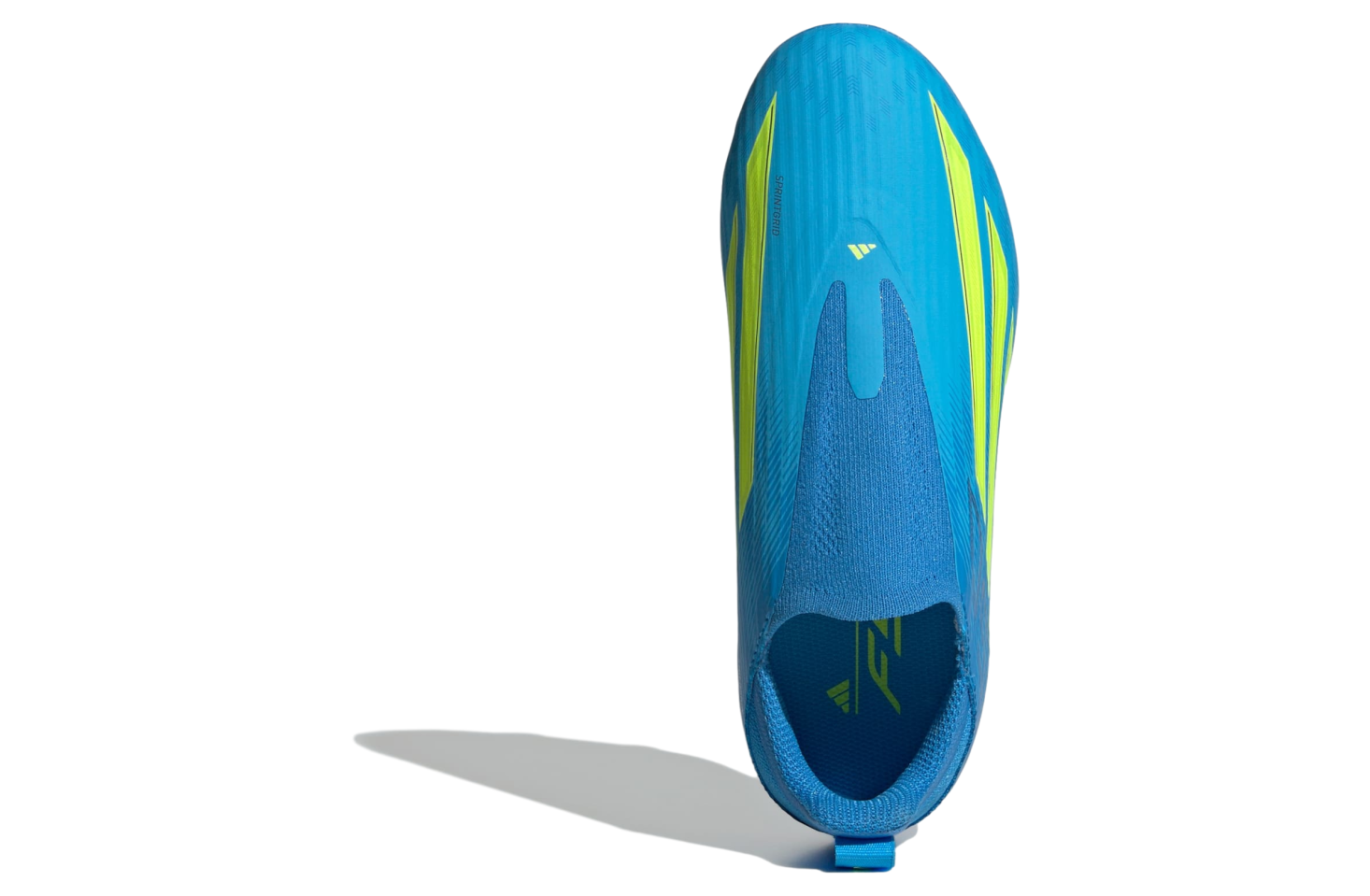 Adidas F50 League Laceless FG / Multi Ground GS Lucid Ray Blue / Team Solar Yellow 2