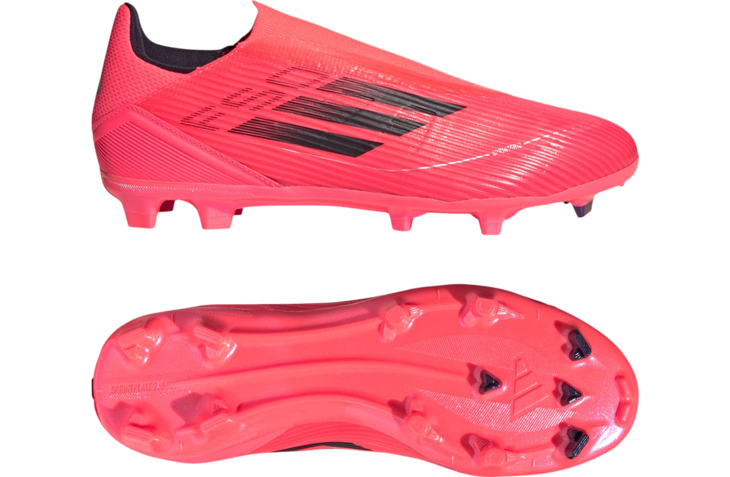 Adidas F50 League Laceless Firm/multi-Ground Turbo / Aurora Black