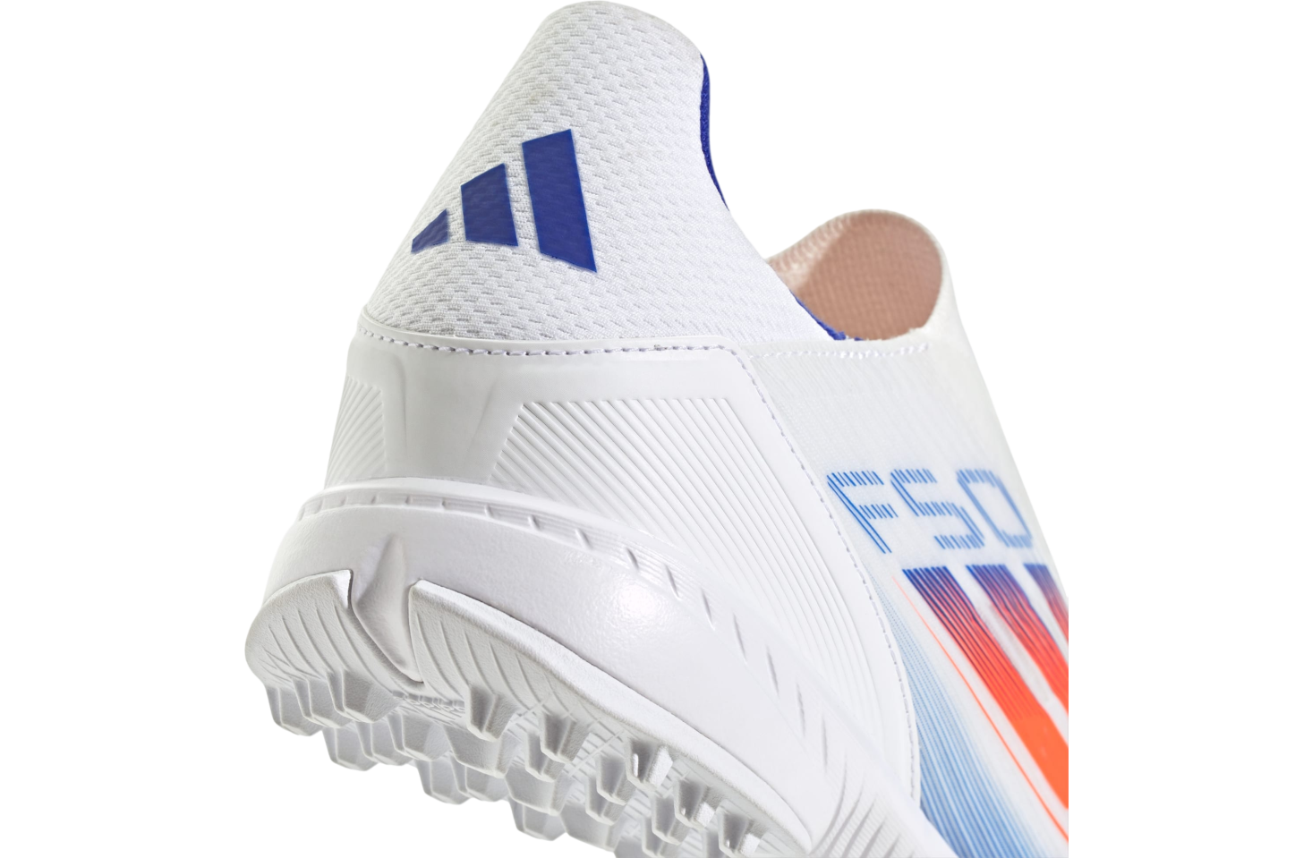 Adidas F50 League Laceless Turf Cloud White / Solar Red