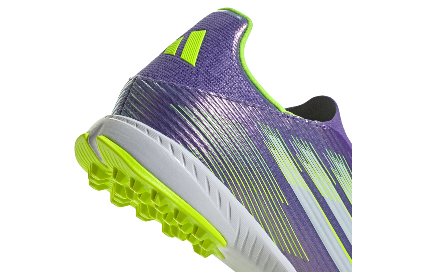Adidas F50 League Laceless Turf Purple Rush / Cloud White