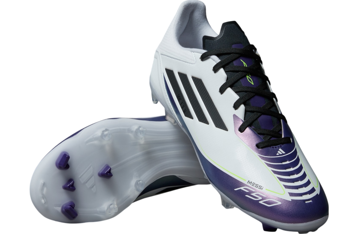 Adidas F50 League Messi FG/MG   Cloud White / Core Black