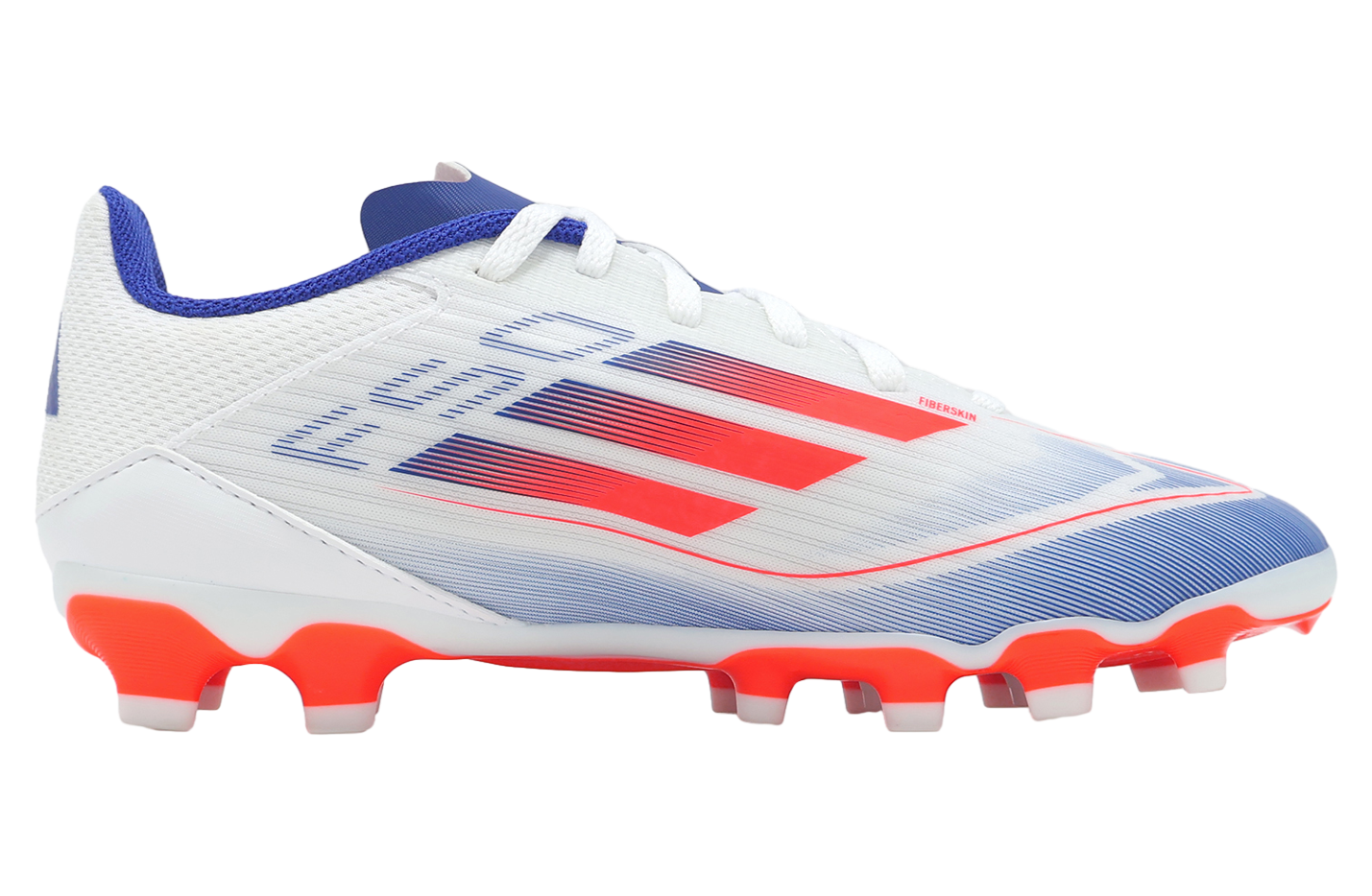 Adidas F50 League MG J GS Cloud White / Solar Red