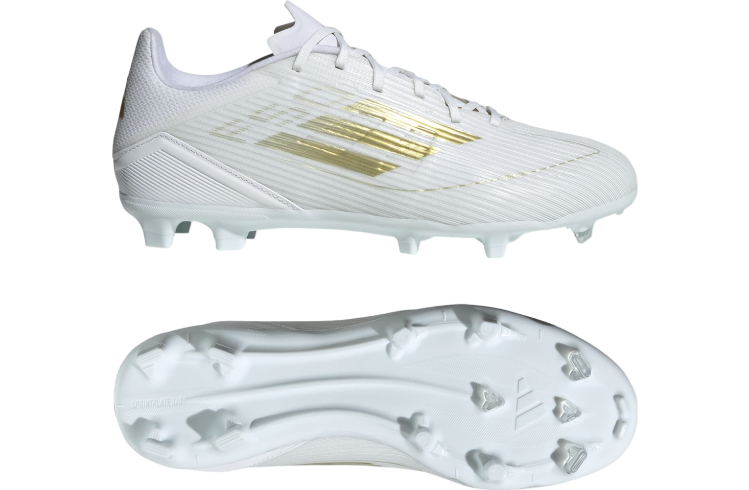 Adidas F50 League MG WMNS Cloud White / Gold Metallic