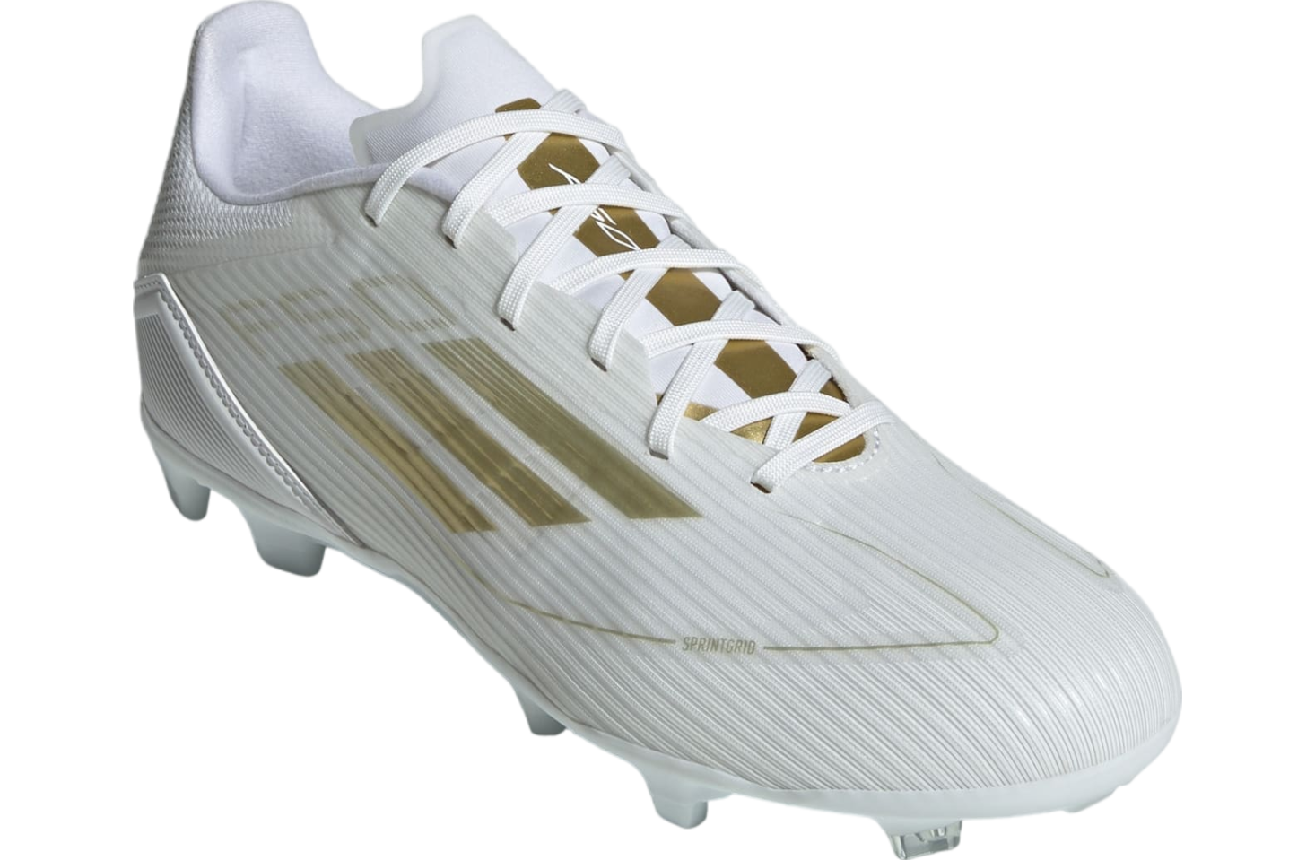 Adidas F50 League MG WMNS Cloud White / Gold Metallic