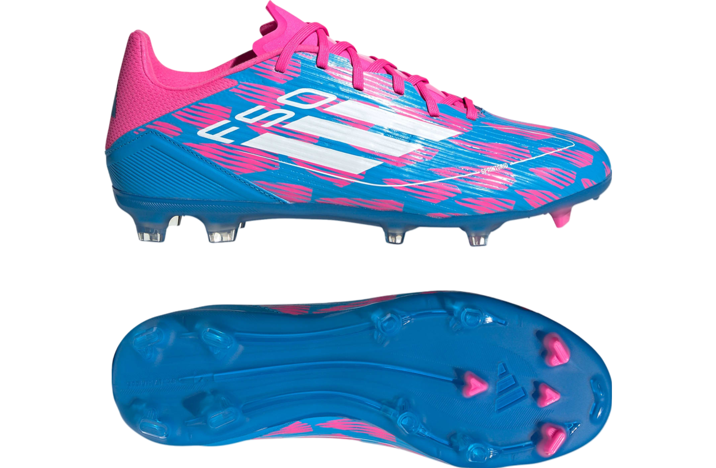 Adidas F50 League MG WMNS Solar Blue / Cloud White