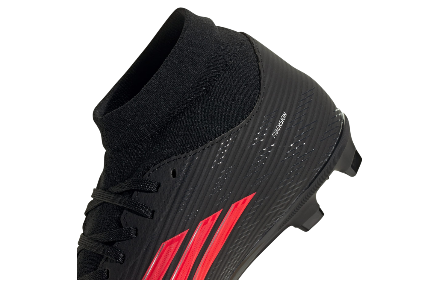 Adidas F50 League Mid Cut FG / Multi Ground Core Black / Lucid Red