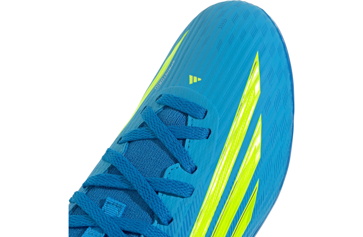 Adidas F50 League Mid Cut FG / Multi Ground GS Lucid Ray Blue / Team Solar Yellow 2