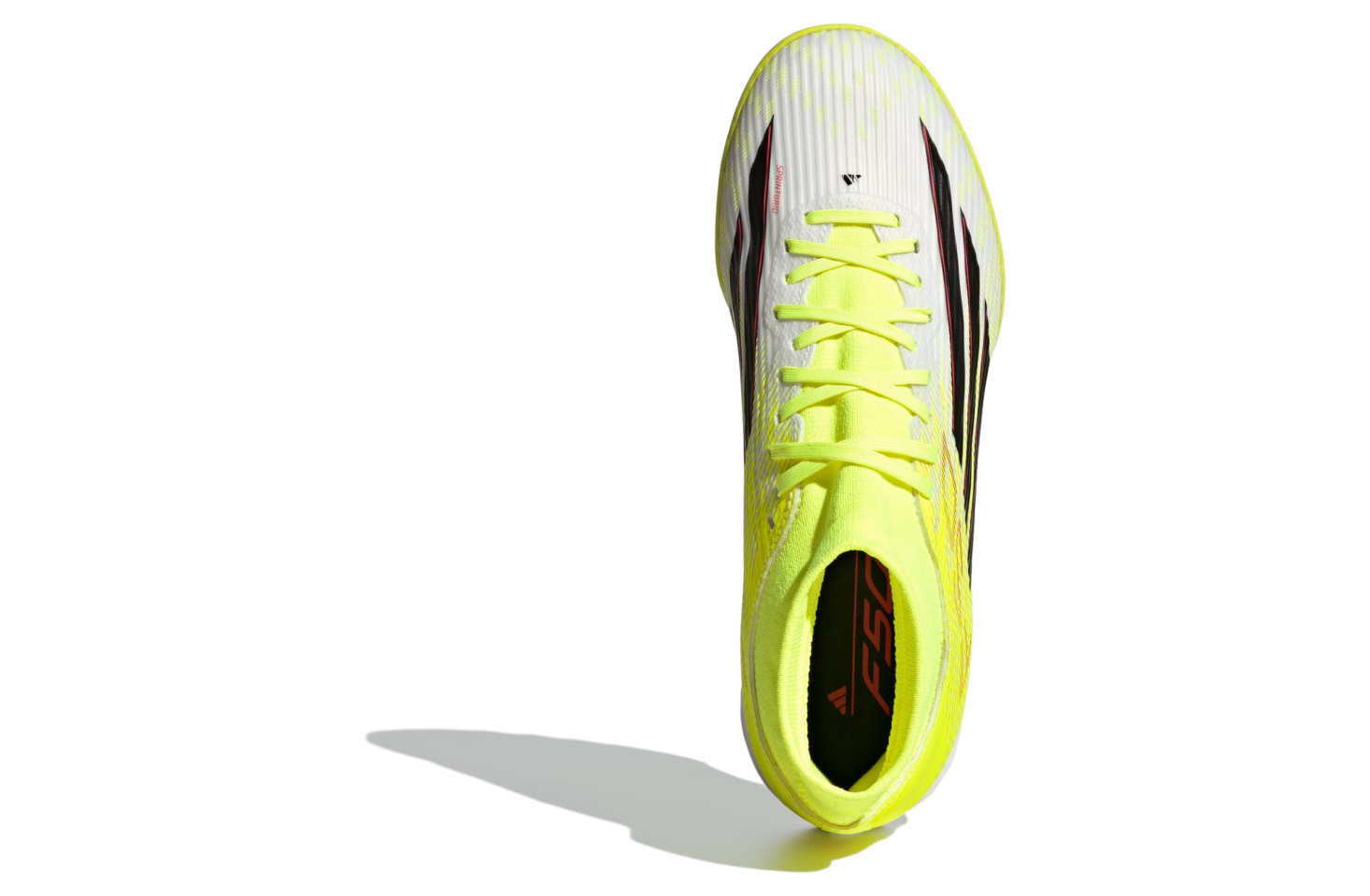 Adidas F50 League Mid Cut Turf Team Solar Yellow 2 / Core Black