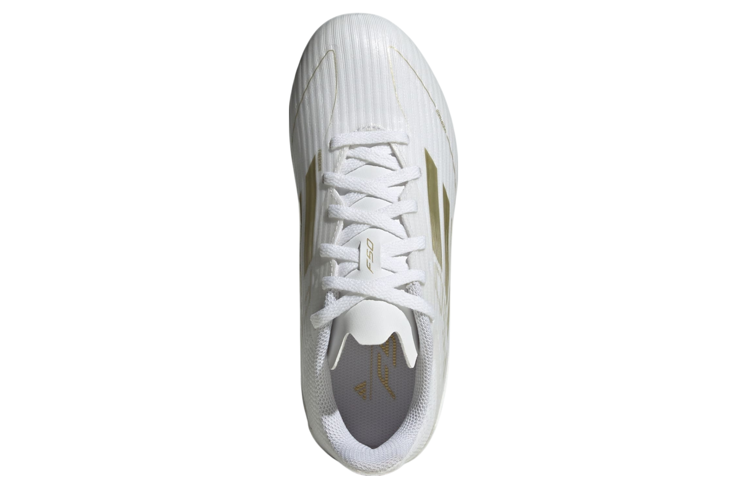 Adidas F50 League Multi-Ground GS Cloud White / Gold Metallic