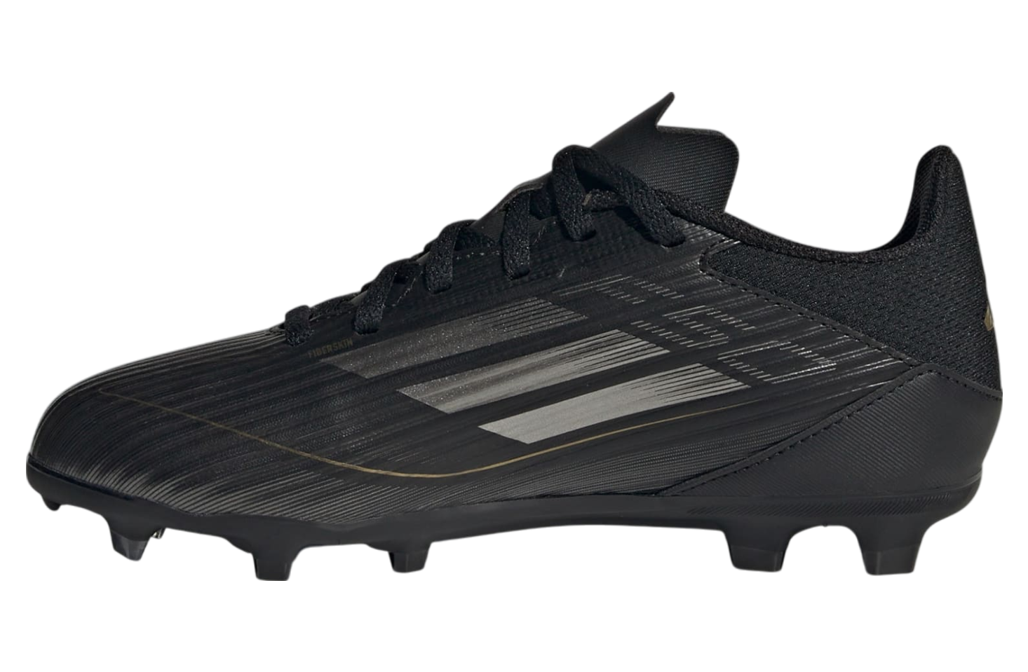 Adidas F50 League Multi-Ground GS Core Black / Iron Metallic