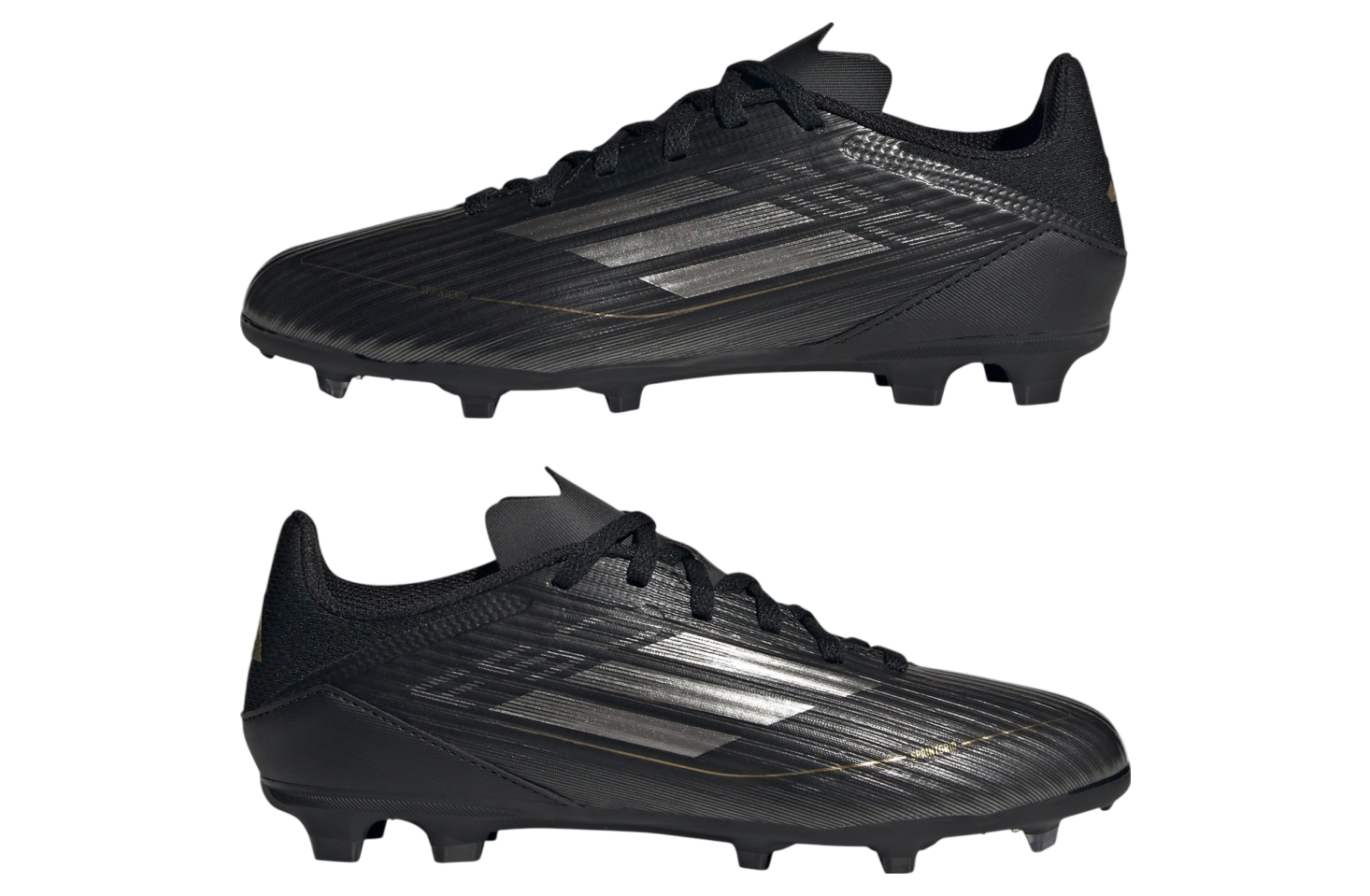 Adidas F50 League Multi-Ground GS Core Black / Iron Metallic