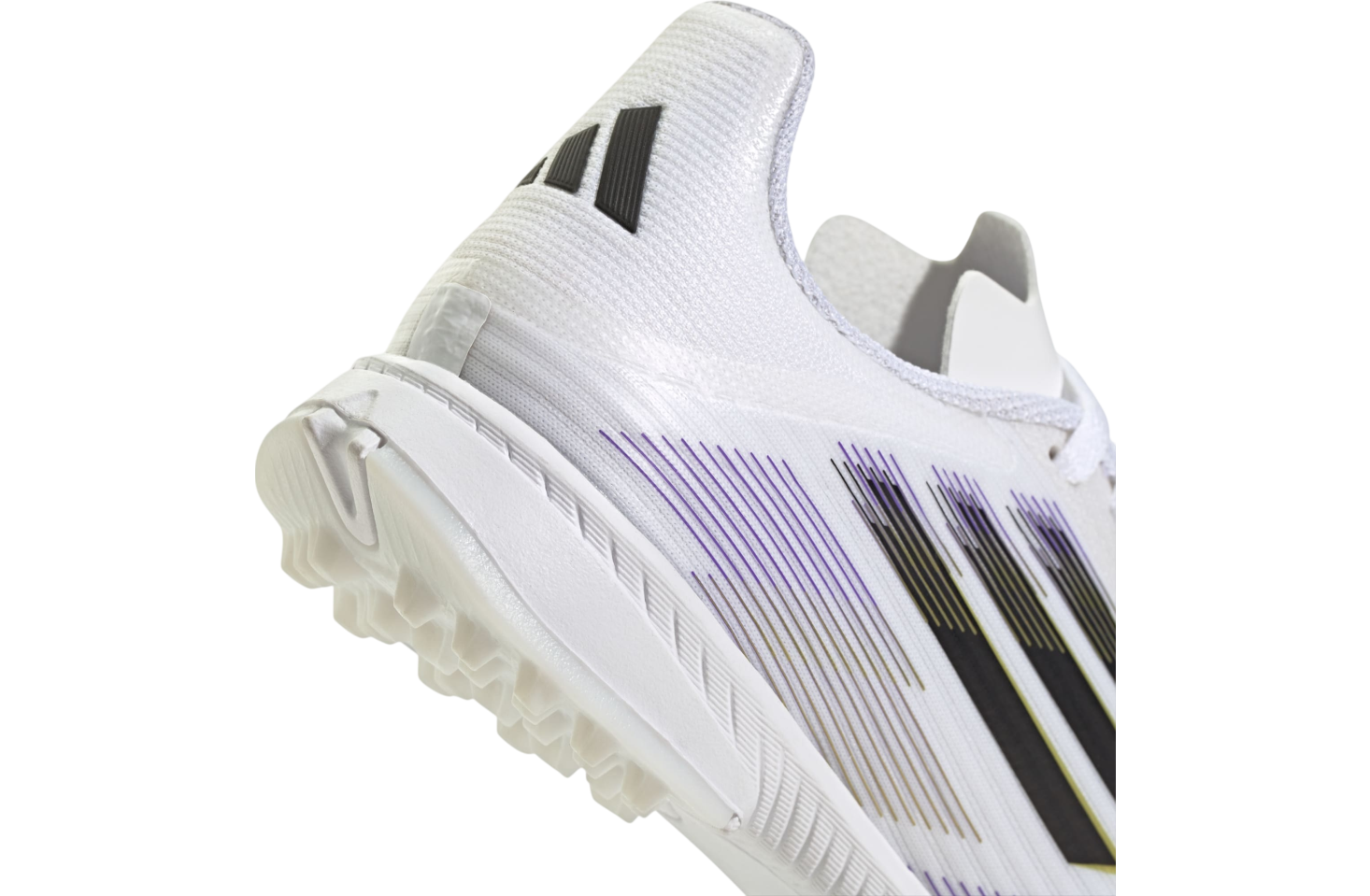 Adidas F50 League Turf GS Cloud White / Core Black / Silver Metallic
