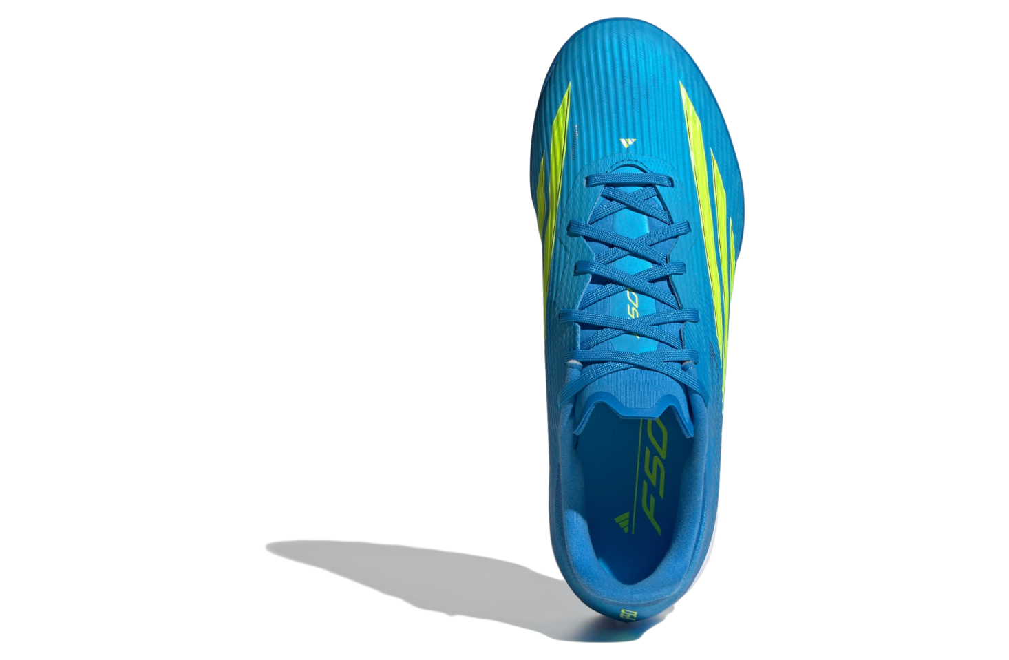 Adidas F50 League Turf Lucid Ray Blue / Team Solar Yellow 2