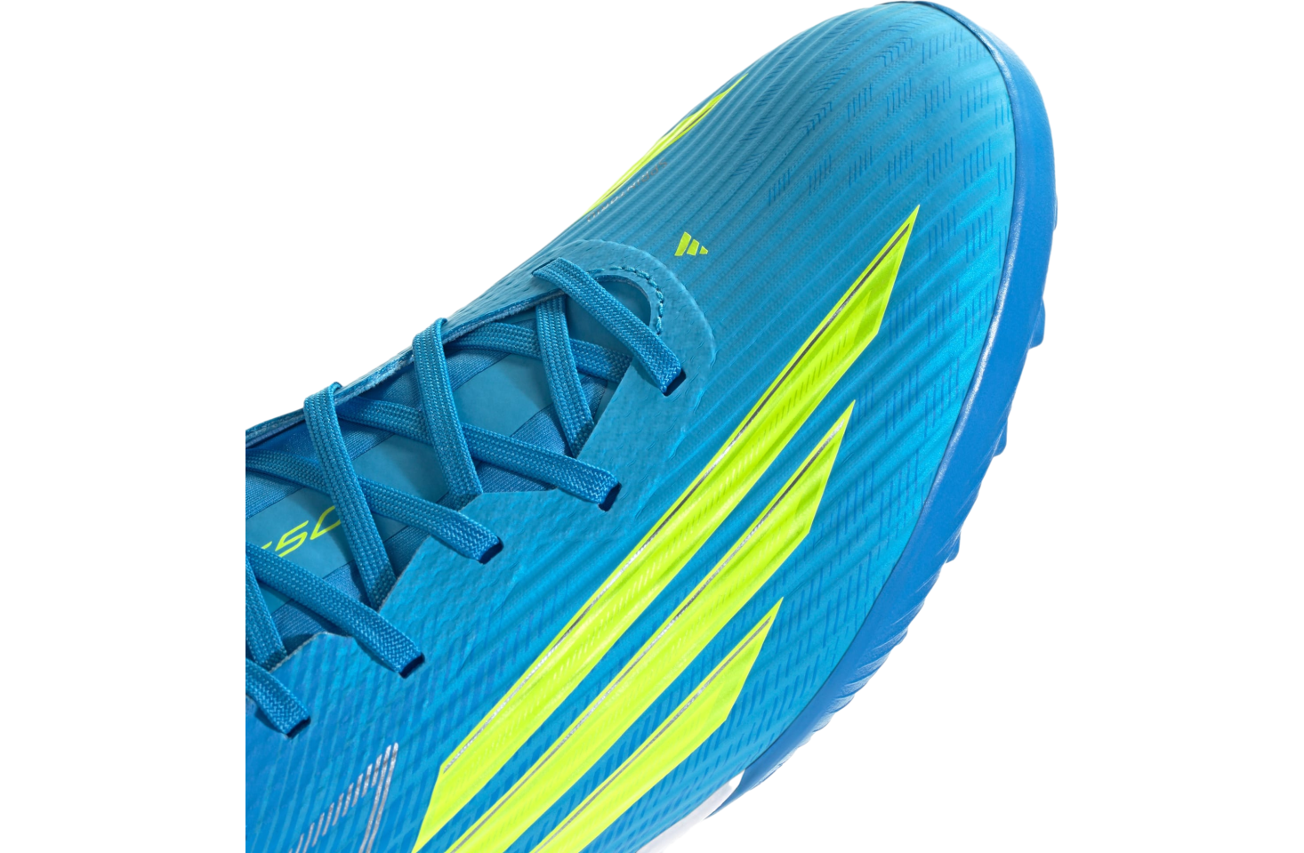 Adidas F50 League Turf Lucid Ray Blue / Team Solar Yellow 2