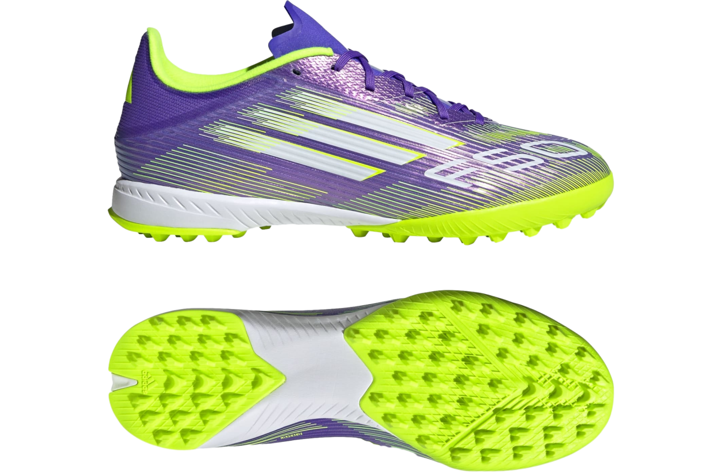 Adidas F50 League Turf Purple Rush / Cloud White - Jun 2025
