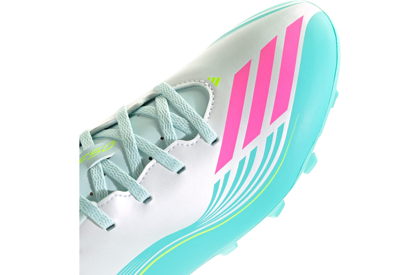 Adidas F50 Messi Club FG / Multi Ground Cloud White / Lucid Pink