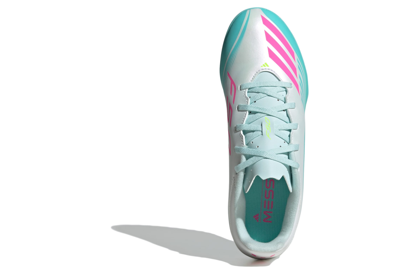 Adidas F50 Messi Club Turf Cloud White / Lucid Pink