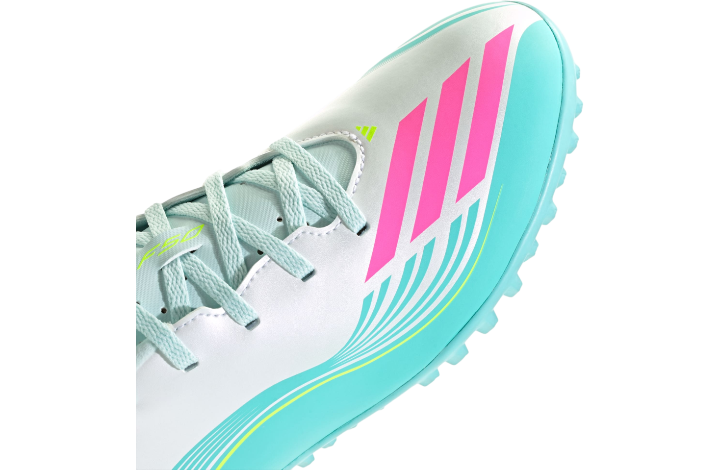Adidas F50 Messi Club Turf Cloud White / Lucid Pink