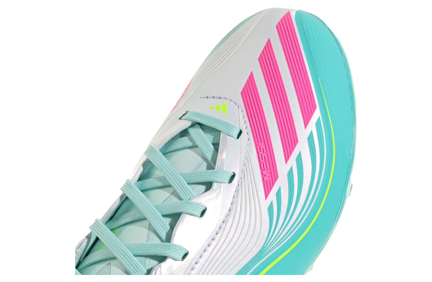 Adidas F50 Messi Elite FG GS Cloud White / Lucid Pink