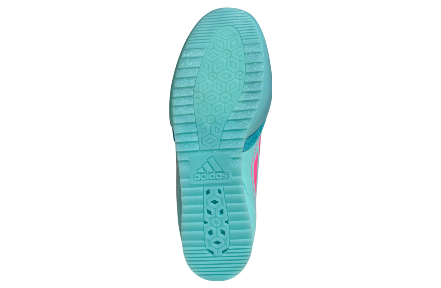 Adidas F50 Messi Freestyle Indoor Soccer Flash Aqua / Lucid Pink