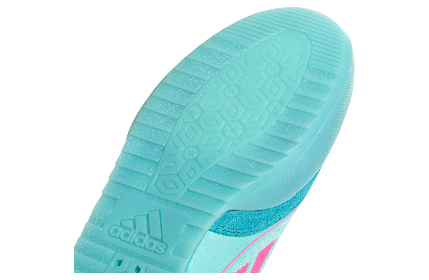 Adidas F50 Messi Freestyle Indoor Soccer Flash Aqua / Lucid Pink