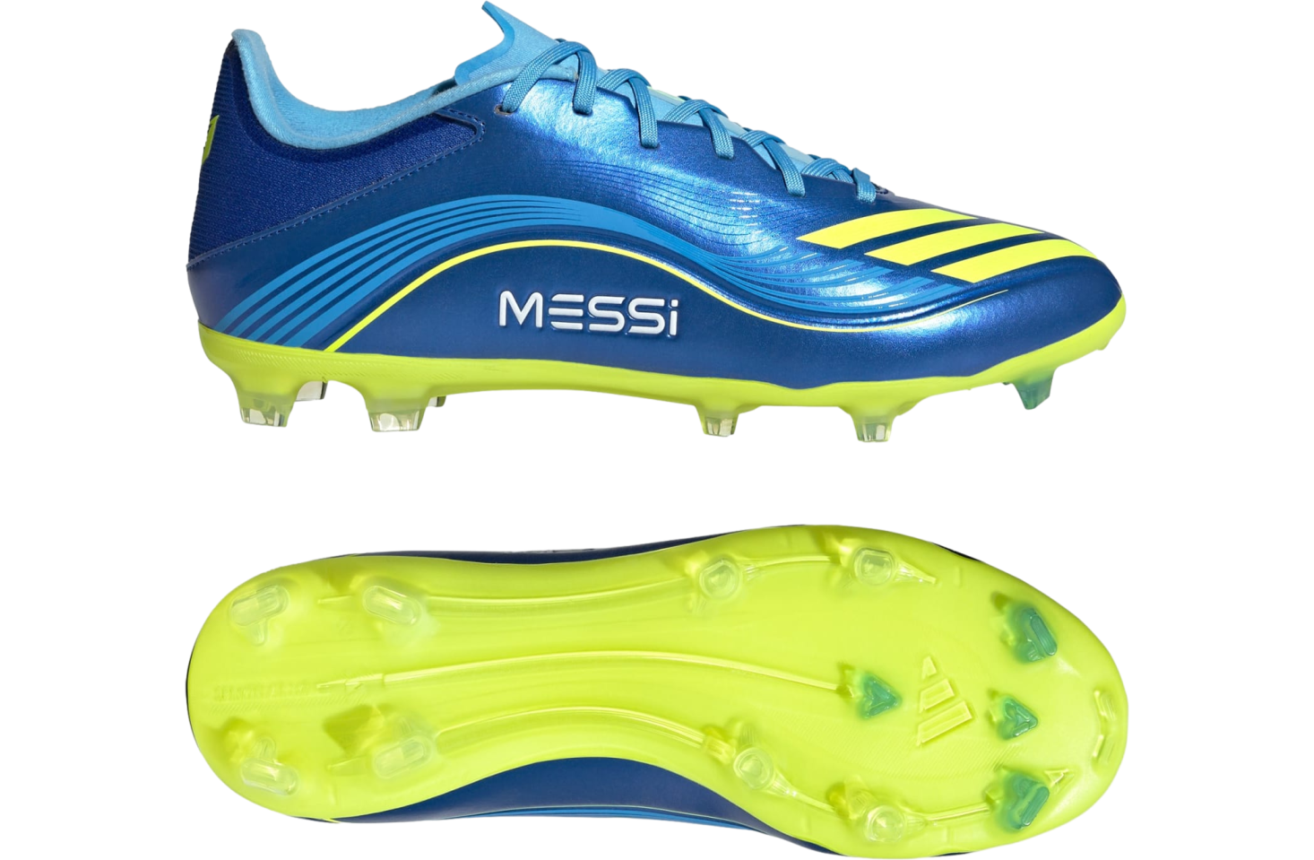 Adidas F50 Messi League FG/MG Royal Blue / Solar Yellow