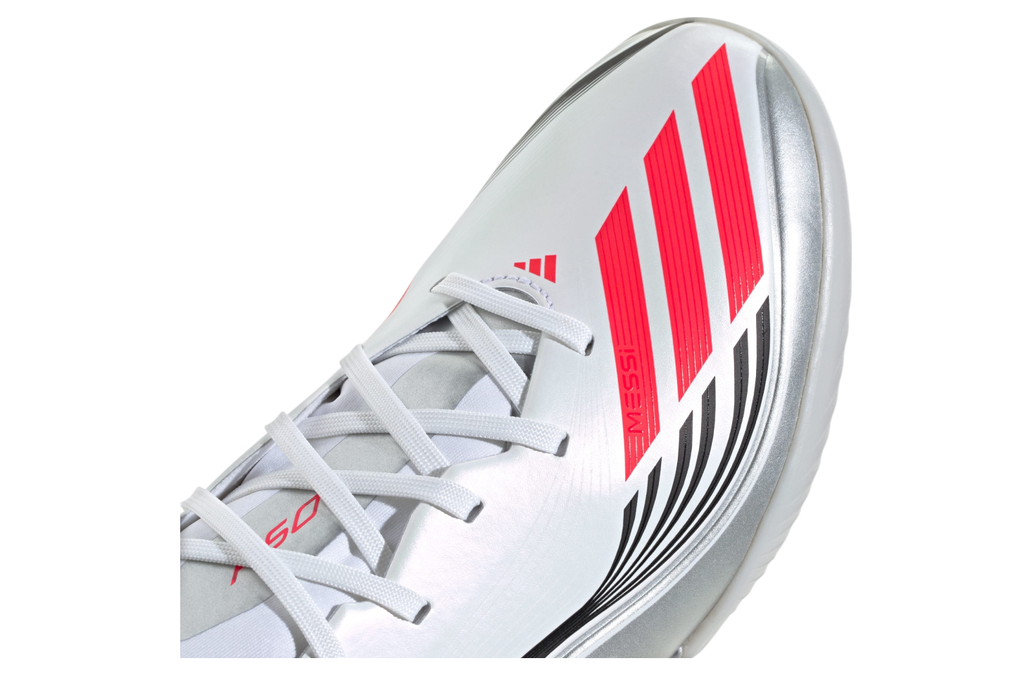 Adidas F50 Messi League Turf Cloud White / Lucid Red