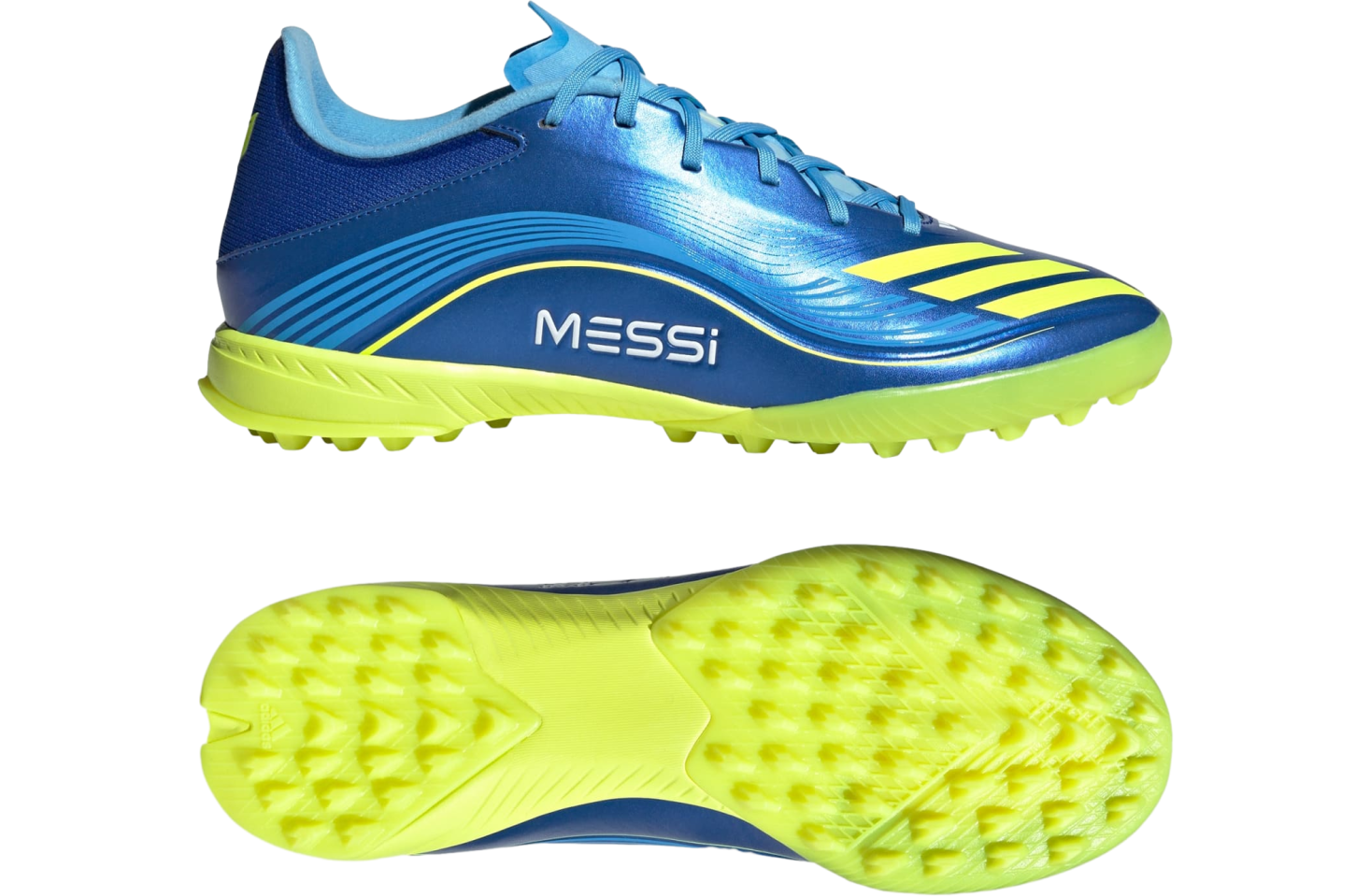 Adidas F50 Messi League Turf Royal Blue / Solar Yellow