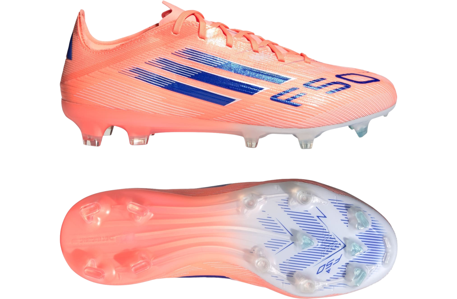 Adidas F50 Pro FG Beam Orange / Lucid Blue