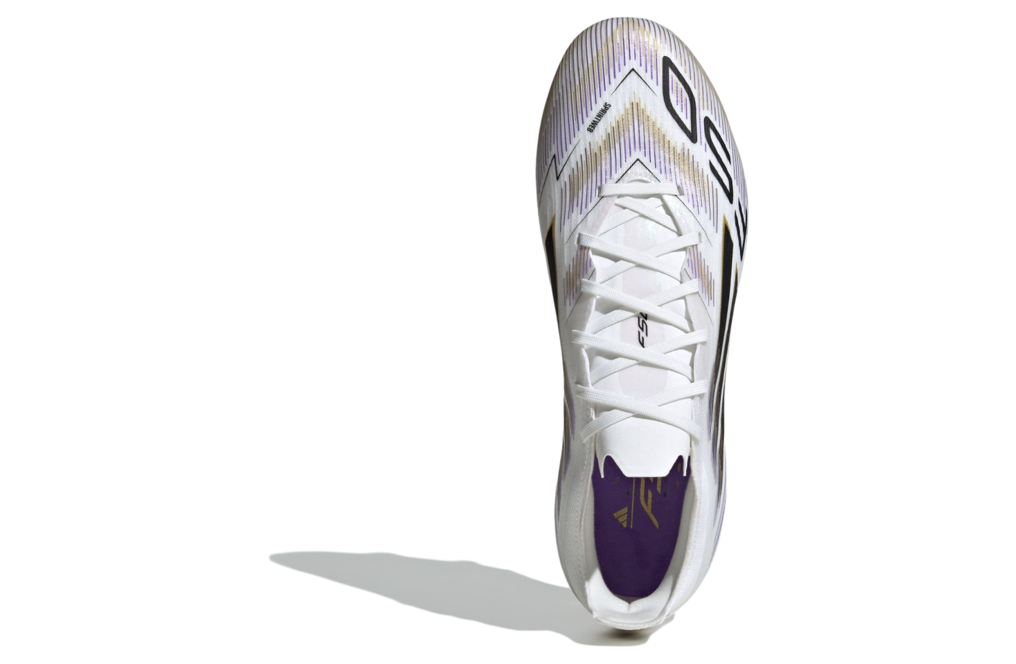 Adidas F50 Pro Fg Cloud White / Core Black / Gold Metallic