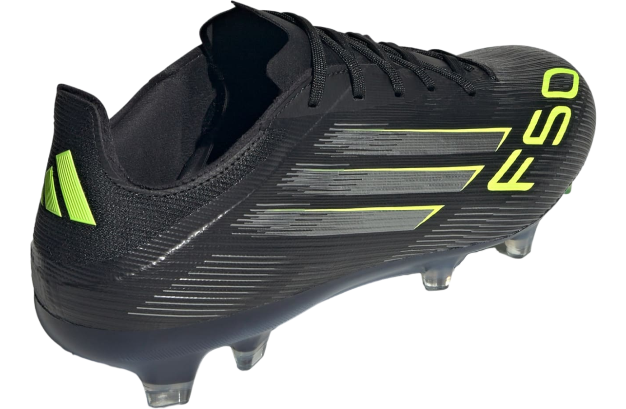 Adidas F50 Pro Fg Core Black / Iron Metallic / Lucid Lemon