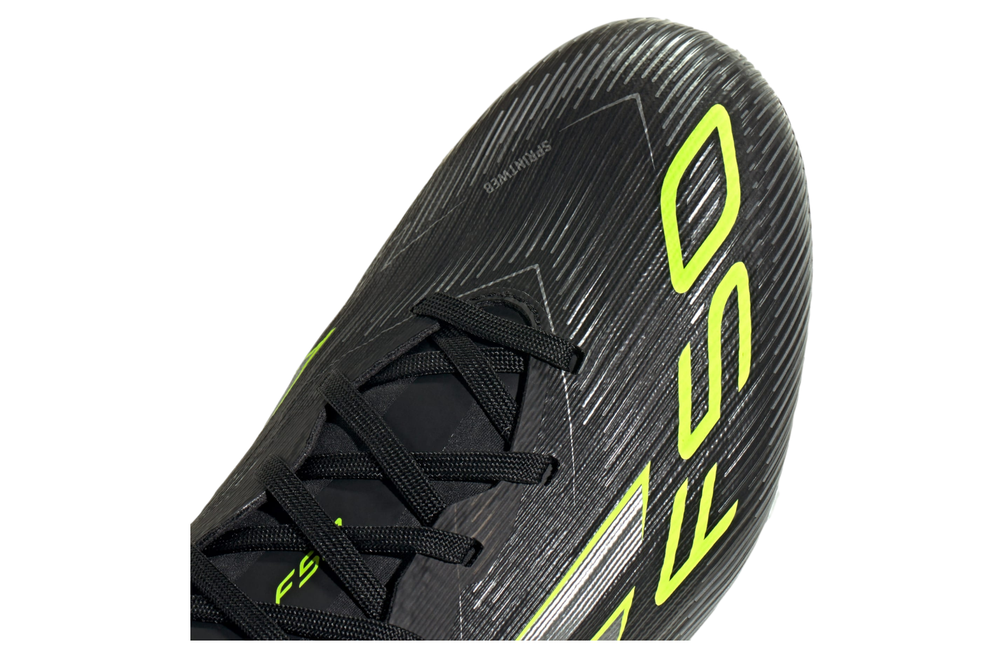 Adidas F50 Pro Fg Core Black / Iron Metallic / Lucid Lemon