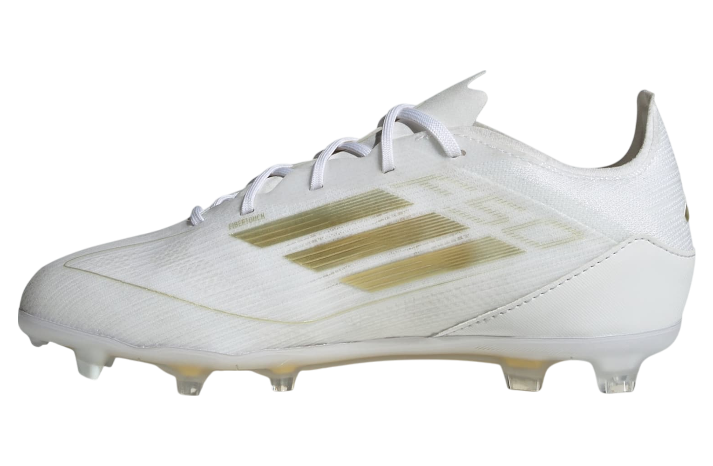 Adidas F50 Pro FG GS Cloud White / Gold Metallic