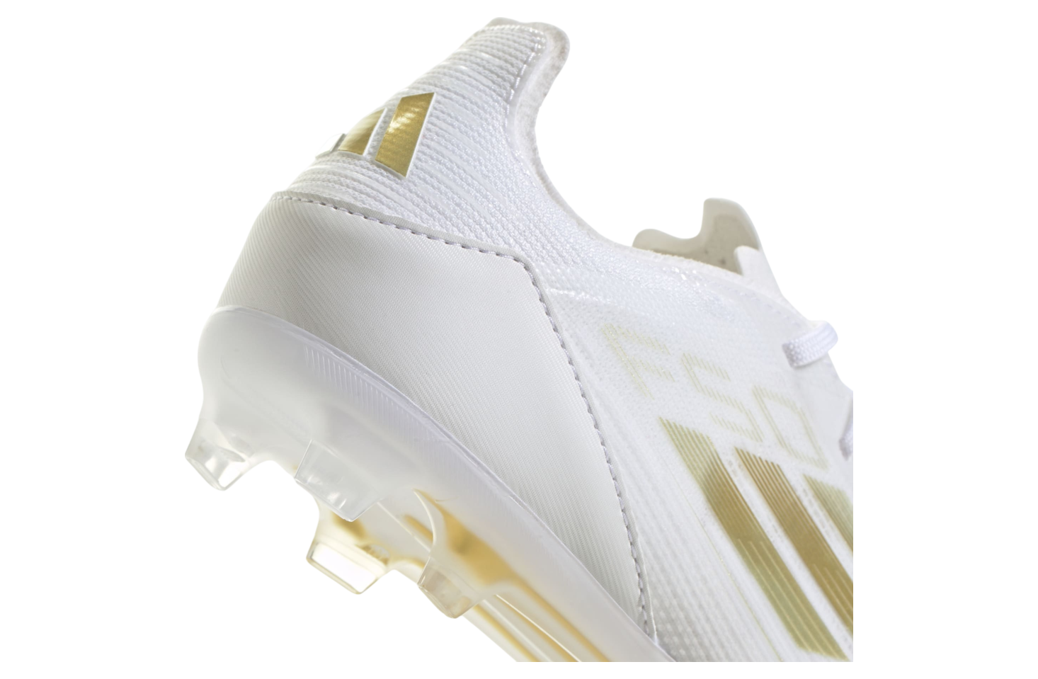 Adidas F50 Pro FG GS Cloud White / Gold Metallic