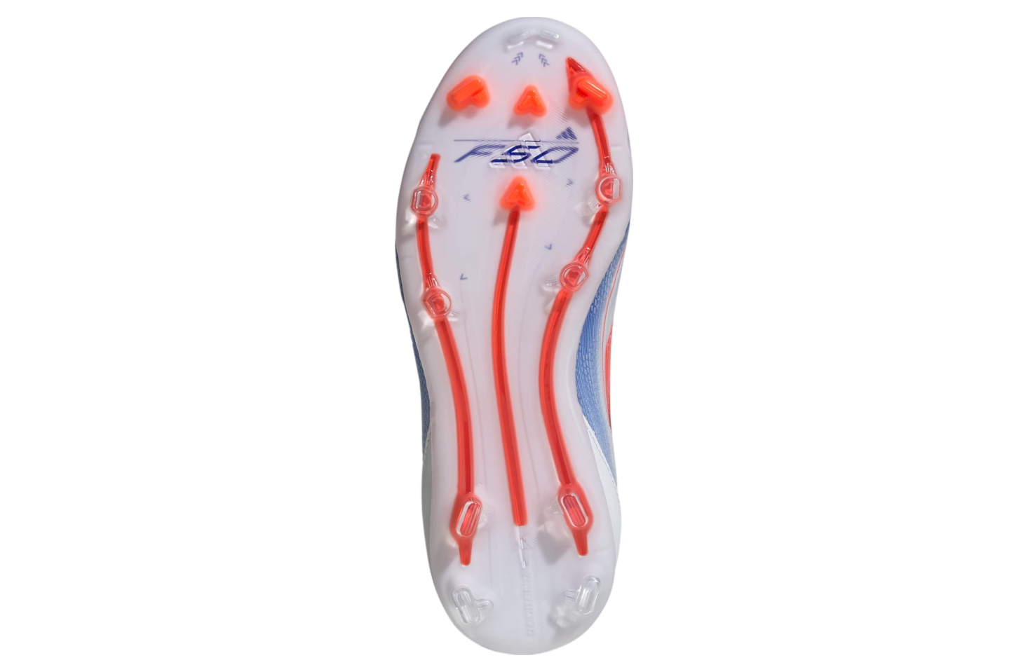 Adidas F50 Pro FG GS Cloud White / Solar Red