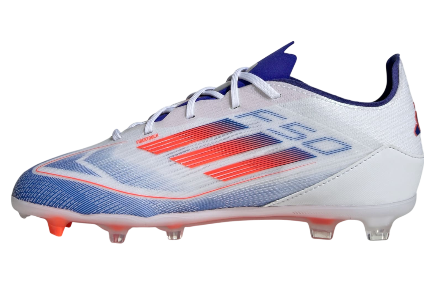 Adidas F50 Pro FG GS Cloud White / Solar Red