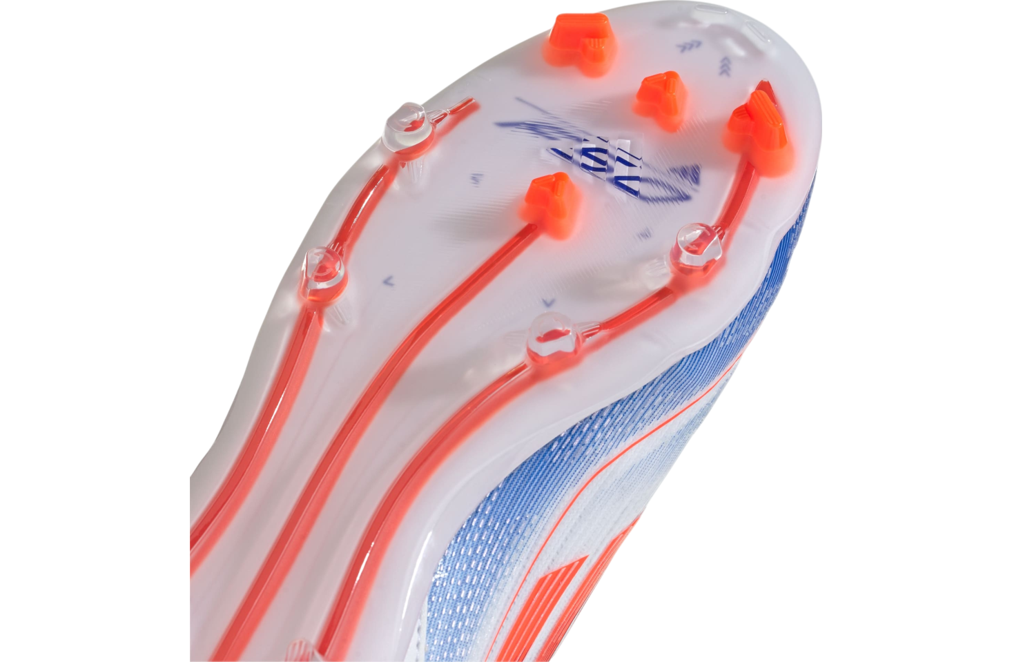 Adidas F50 Pro FG GS Cloud White / Solar Red