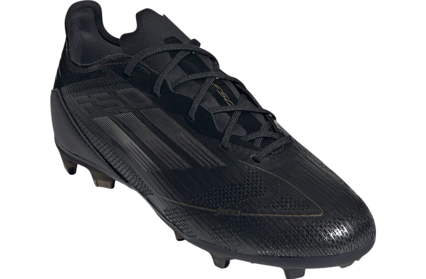 Adidas F50 Pro FG GS Core Black / Iron Metallic