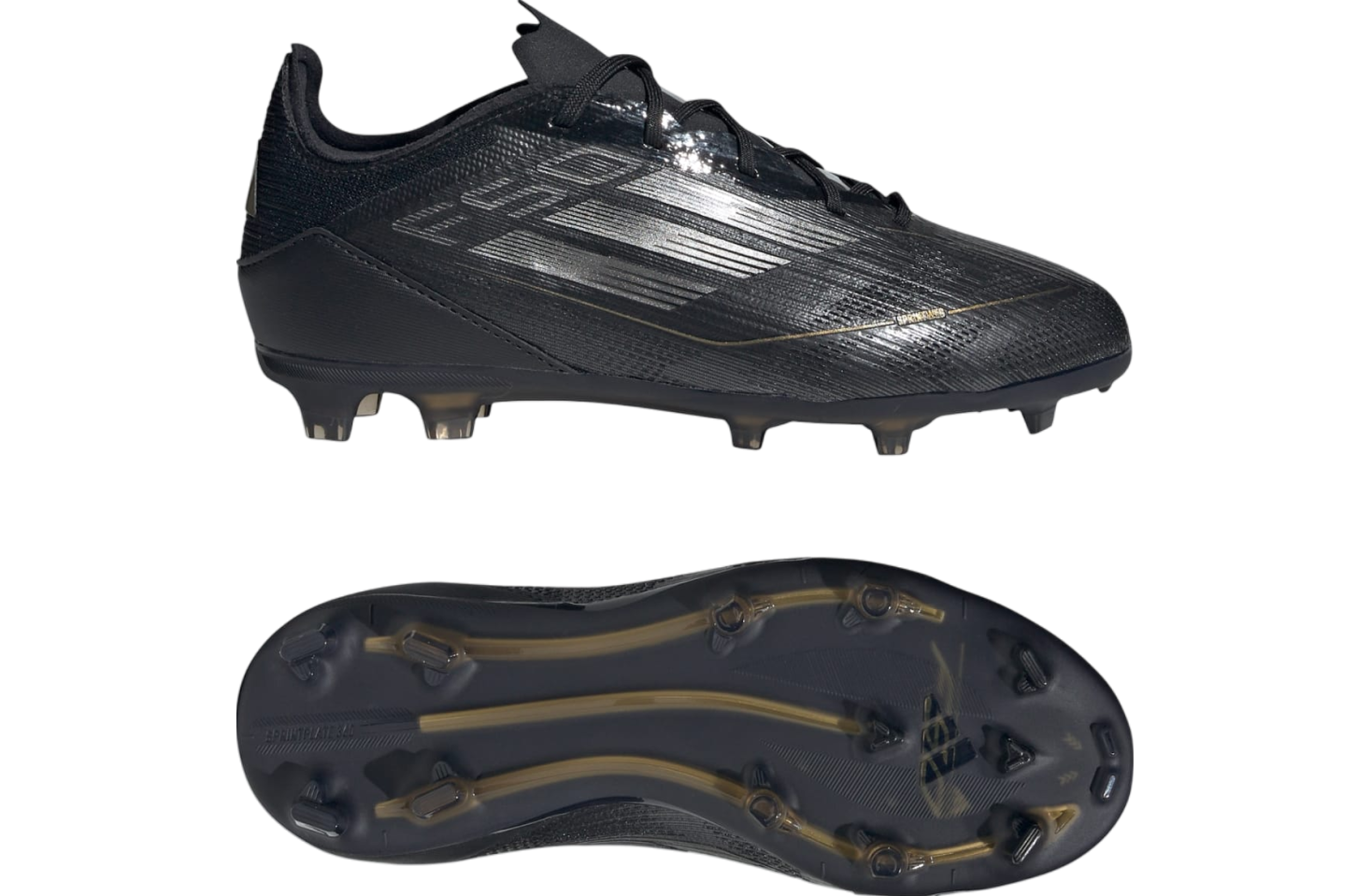 Adidas F50 Pro Fg Gs Core Black / Iron Metallic