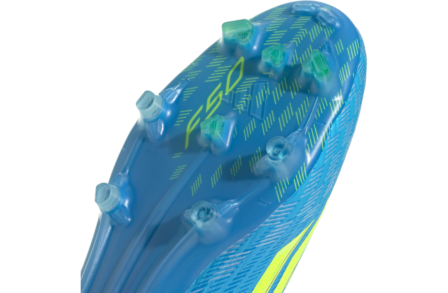 Adidas F50 Pro FG Lucid Ray Blue / Team Solar Yellow 2