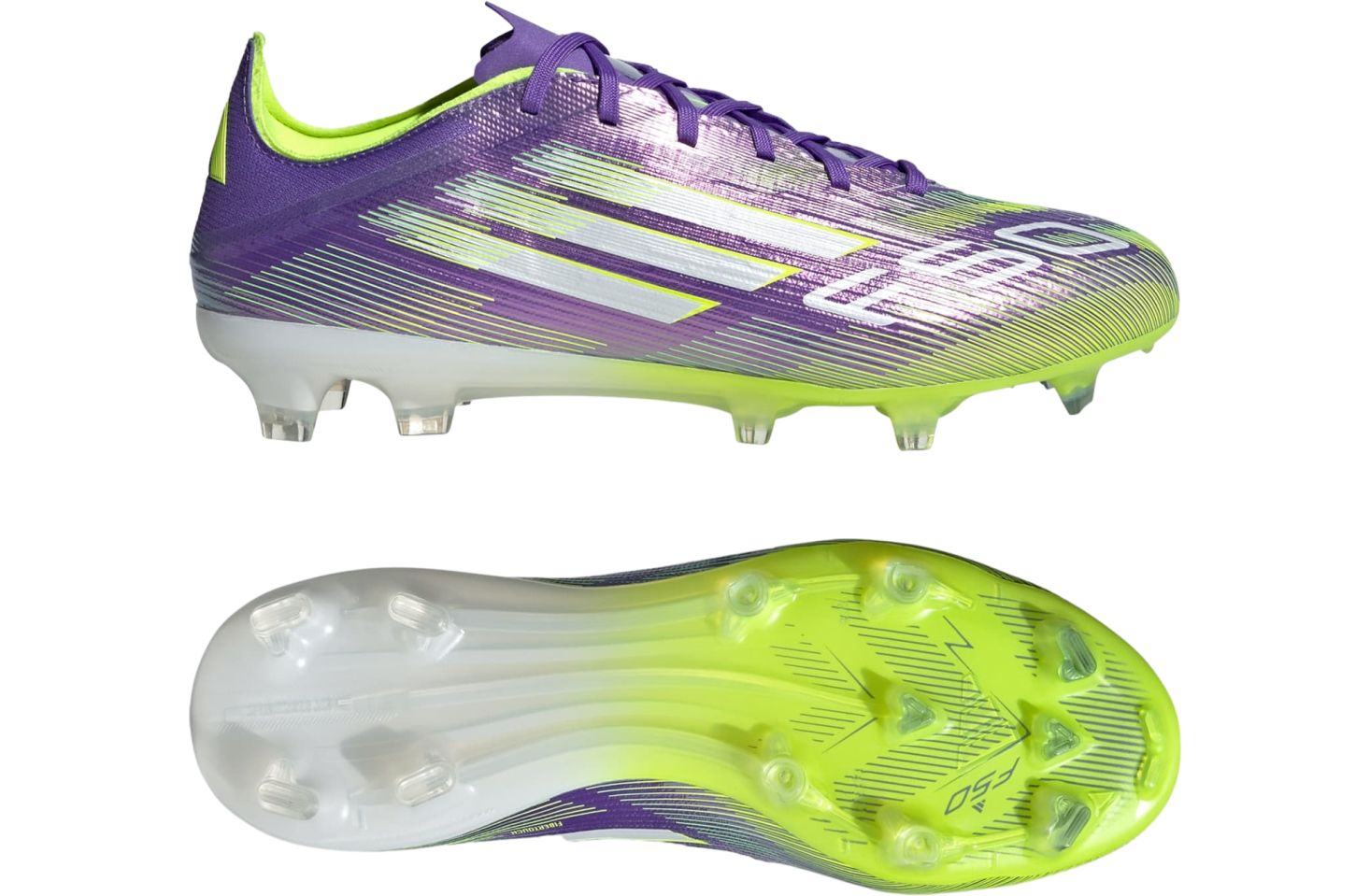 Adidas F50 Pro FG Purple Rush / Cloud White