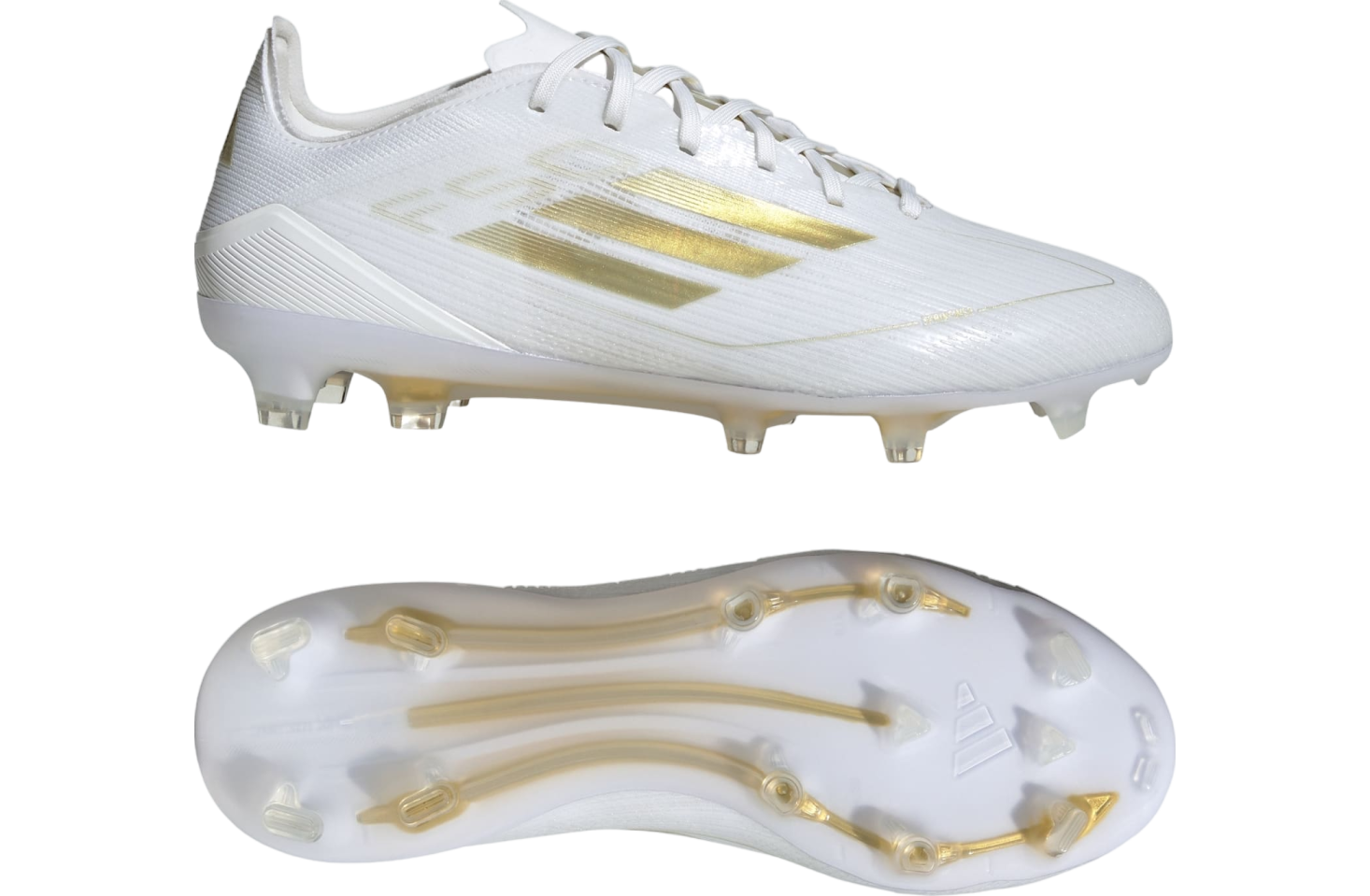 Adidas F50 Pro FG WMNS Cloud White / Gold Metallic