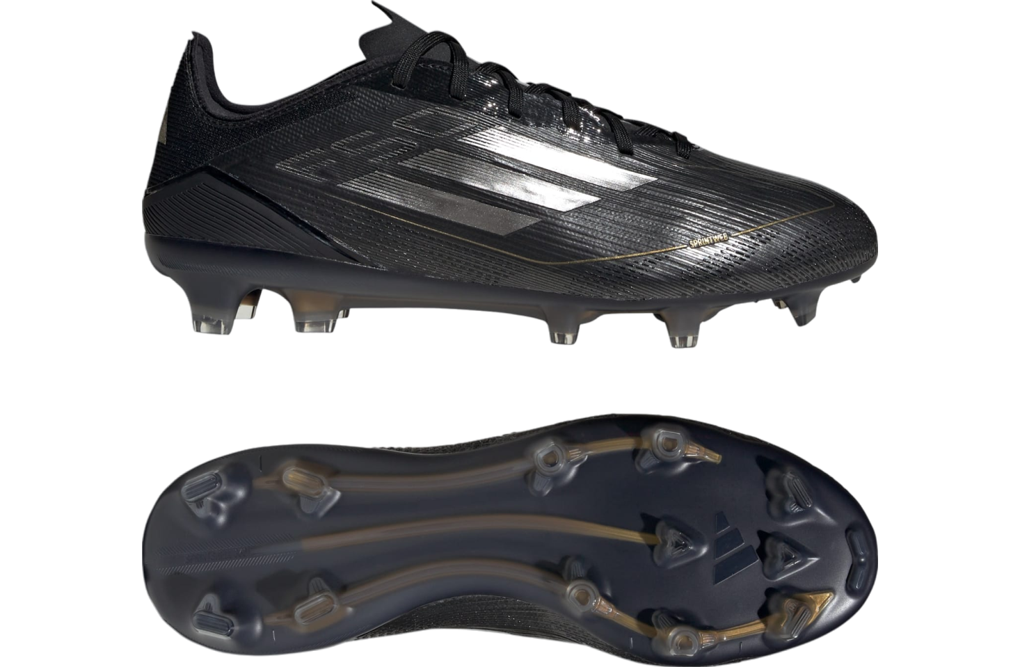 Adidas F50 Pro FG WMNS Core Black / Iron Metallic