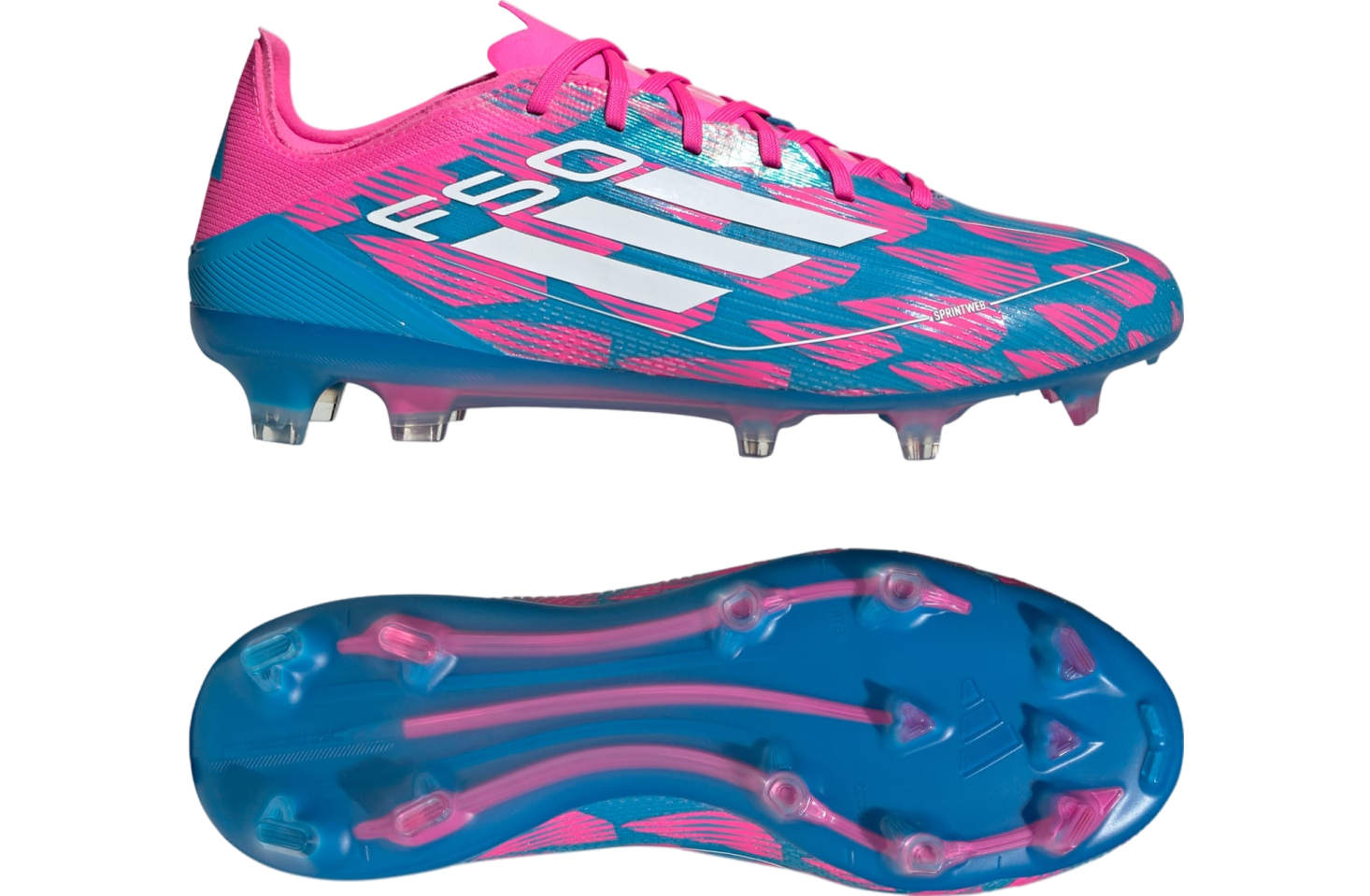 Adidas F50 Pro FG WMNS Solar Blue / Cloud White