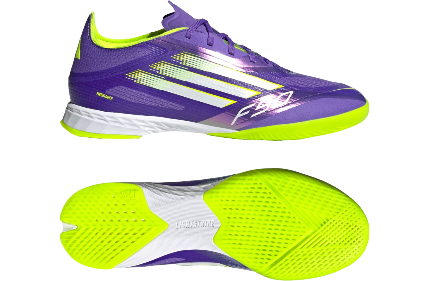 Adidas F50 Pro Indoor Purple Rush / Cloud White